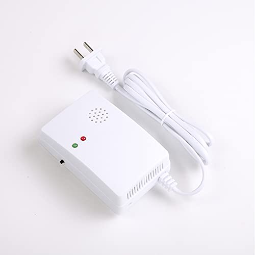 Natural Gas Detector, Hembisen Combustible Gas Leak Detector, Propane Gas Detector, Plug-in Gas Alarm Detector for Home, LPG and LNG Explosive Gas Monitor, Voice Light Warning.