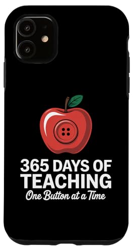 ���t 365 DAYS OF TEACHING One Button at a Time �����S �X�}�z�P�[�X iPhone 11 �p