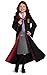Hermione Costume Combo, Official Wizarding World Deluxe Hooded Robe and Wand for Kids, Size Small (4-6x)
