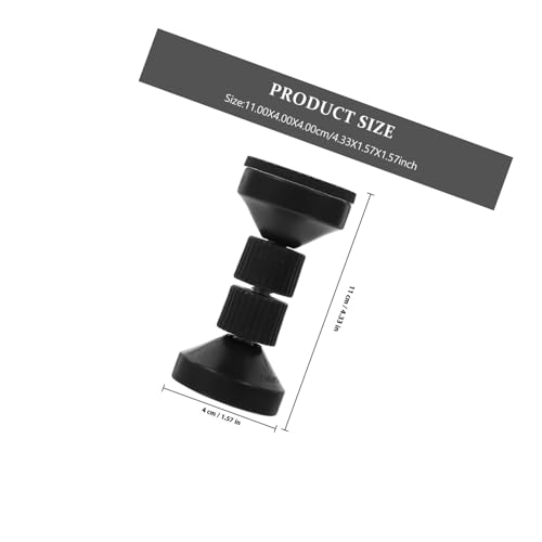 Evita ruidos con el tope para cabecero de cama ajustable negro Ciieeo, protector de pared 2