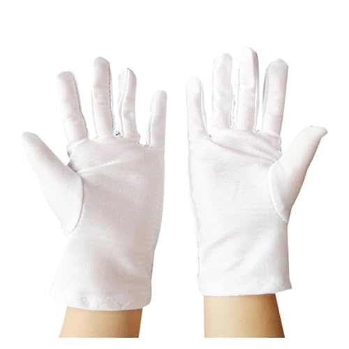 Girl, Boy, White Dress, Gloves