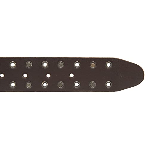 Image of Lucky Brand Men's Genuine Leather Belt | Classic | Casual | Everyday | Western | American Heritage | Metal Buckle