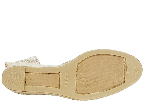Castañer Carina/8/001, Espadrillas Donna, bianco