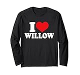 Photo Gallery i love willow, i heart willow nome maglia a manica Photo Gallery i love willow, i heart willow nome maglia a manica