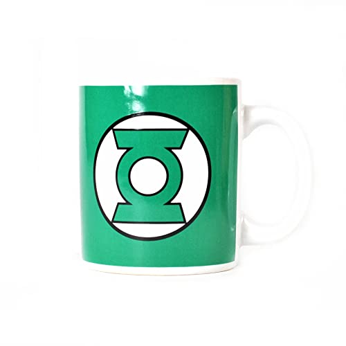 Pyramid Taza con diseño Green Lantern, Cerámica, Verde, 13 x 11 x 9 cm