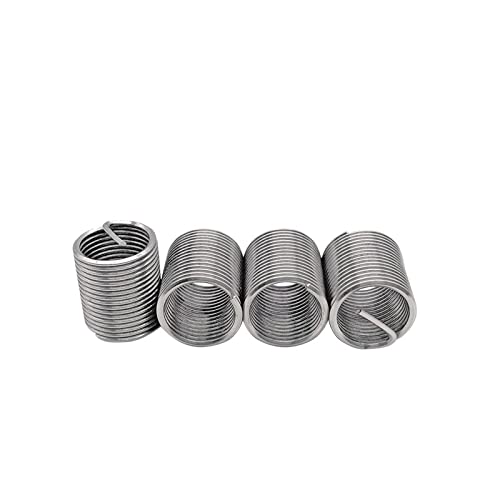 Fine Thread Wire Thread Insert M12*1.0/1.25/1.5 M14*1.25 M14*1.5 Stainless Steel Screw Bushing DIN8140(M12x1.25x1D(20pcs))