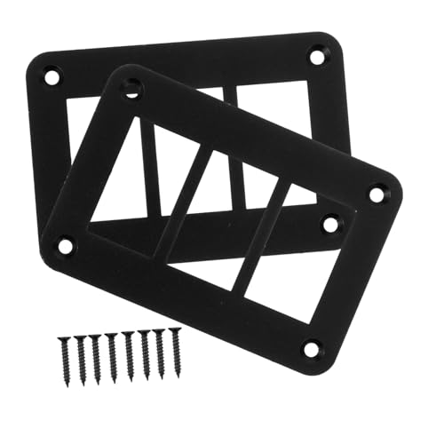 HAPINARY Sturdy Aluminum Alloy 3 Gang Rocker Switch Plate Marine Switch Panel Mount