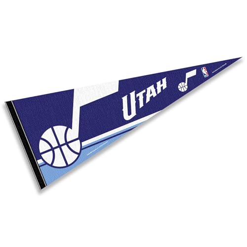 Bandera de Utah Jazz WinCraft, decoración deportiva oficial de la NBA