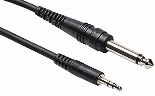 hybite p38 plug male 6.35 mm to stereo 4 pole 3.5 mm male for guitar, computer, microphone, mixers DJ sound 3m AUX Cable (Compatible with Mobile, Laptop, Tablet, Mp3)-image-18