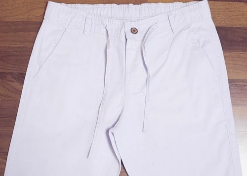 Image of DIVISIVE Men's Loose Fit Linen Blend Cotton Pants