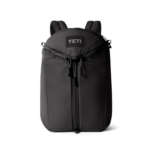 YETI Ranchero Backpack 18L, All-Day Utility Pack, Structured and Durable, Black