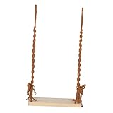 Accesorio de fotografía versátil: el columpio de madera está diseñado para adaptarse a varios de fotografía, lo que lo convierte en un accesorio de sesión de fotos de bebés para accesorios de sesión de fotos de bebés recién nacidos profesionales o de bricolaje, columpio de madera para bebés, columpio de madera para guardería