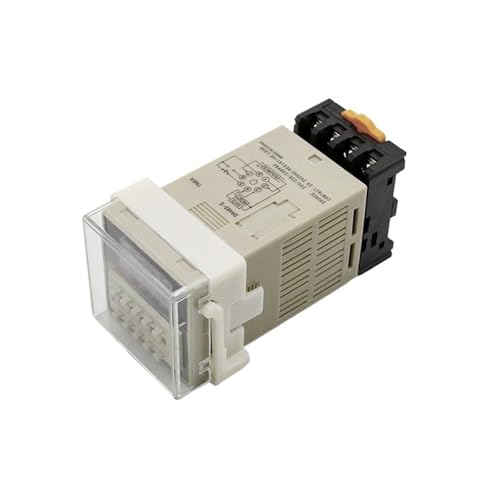 Interrupteur de retard programmable avec relais temporisé numérique LED AC 220V