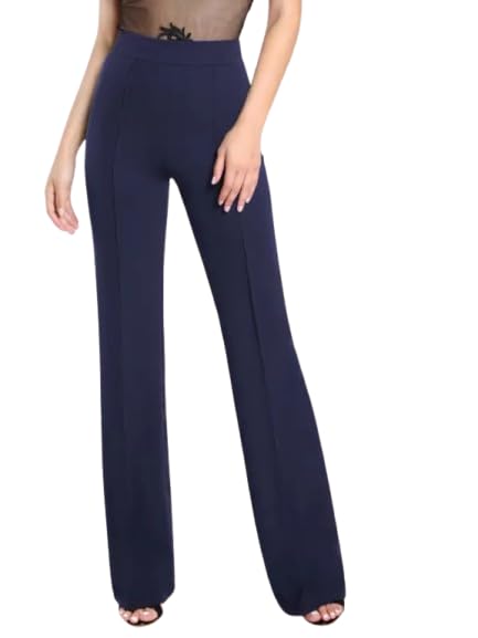 Image of Nefer Women's High-Rise Flared Parallel Trouser