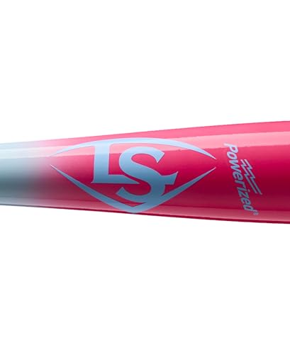 Louisville Slugger Pro Prime Pink TPD1 Torpedo-Shaped MapleBaseball Bat - Pink/Light Blue, 31" - image 5