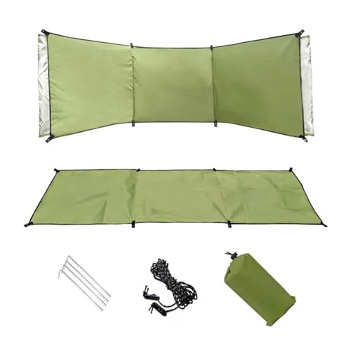 ZJPOJph Parabrisas portátiles for Picnic, práctico Parabrisas de Playa, Parabrisas Plegable for Estufa, práctico Parabrisas for Picnic al Aire Libre para Acampar(250x70cm)