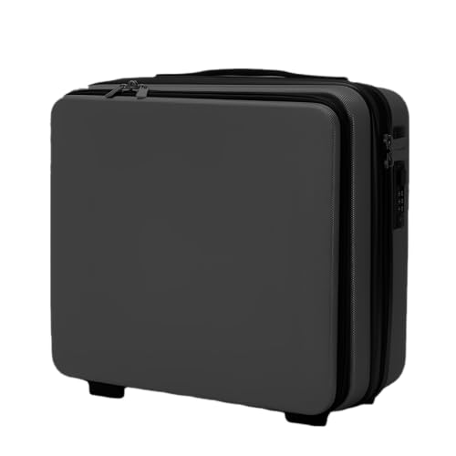 Lawaia Carrry On Travel Bags Garment Bag Foldable Hard Suit Bag For Travel (black, 16in)