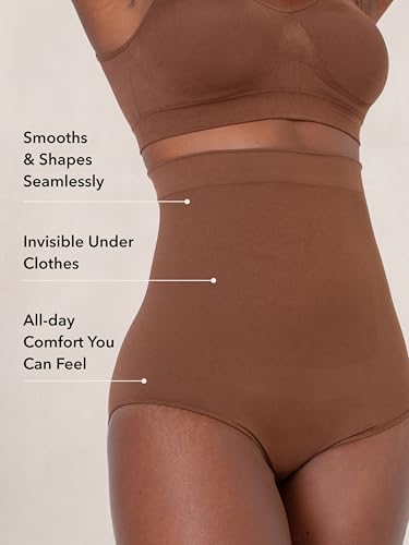 Image of SHAPERMINT Shapewear for Women - Seamless Shapewear Tummy Control Panty, Body Shaper, Tummy Control Underwear for Women