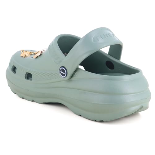 Image of FLITE Clogs FL-2058 Black for Women