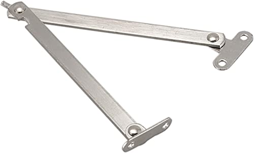 UNEGRS Hidden Hinges,Cabinet Hinges,Cabinet Hinges,Hidden Hinges,Butt Hinges 2 Pcs Metal Furniture Door Desk Lid Support Hinge Stay Furniture Support Hinge