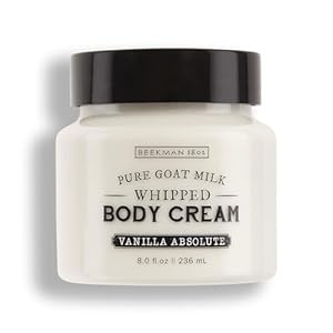 Beekman 1802 Whipped Body Cream – 8 oz – Intensely Hydrating & Softens Skin – With Goat Milk – Good for Sensitive Skin – Cruelty Free