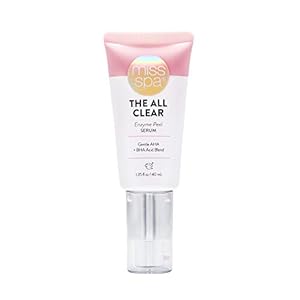 Miss Spa Enzyme Peel Face Serum for Women, Exfoliating Hydroxy Acid Serum, Brightening Face Serum, Help Fight Blemishes, Skin Care Products, Dermatologist Tested 1.35 Oz.