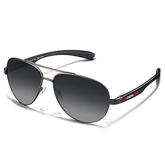 3.black Frame Gradient Grey Lens