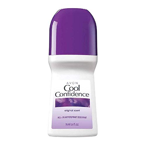 Avon COOL CONFIDENCE Antiperspirant Deodorant Roll On Original Scent, 6 Pack