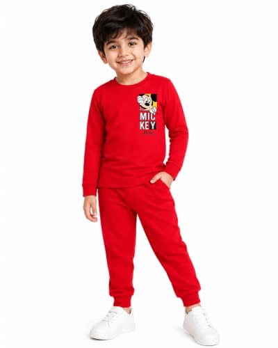 Image of Kuchipoo Disney Boys Mickey Mouse T-Shirt and Jogger Set