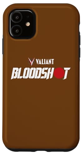Coque pour iPhone 11 Valiant design Bloodshot imprimé haute qualité