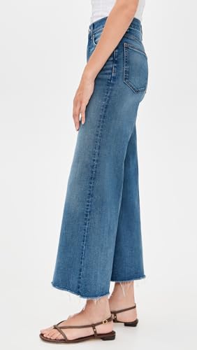 Madewell Women's The Flared Wide-Leg Crop Jean in Harleysville Wash4