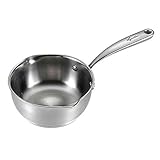 Lagostina Luminosa Stainless Steel 1 Quart Saucier