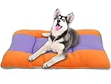 Colchón ortopédico grande para perro, cama ortopédica para perro, cojín reversible lavable XL, cama mediana calmante para perros y gatos (35 x 30 cm)