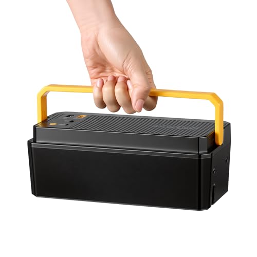 BougeRV 240Wh Detachable Battery Car Refrigerator Battery for CRD2V2.0/RockyV3.0/CRH20/CRX3 12 Volt Refrigerator Power Station Multiple Input/Output Ports for Overlanding Camping Truck Outdoor