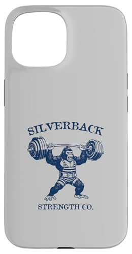Silverback Strength Co �E�G�C�g���t�e�B���O �S�����f�U�C�� �X�}�z�P�[�X iPhone 15 �p