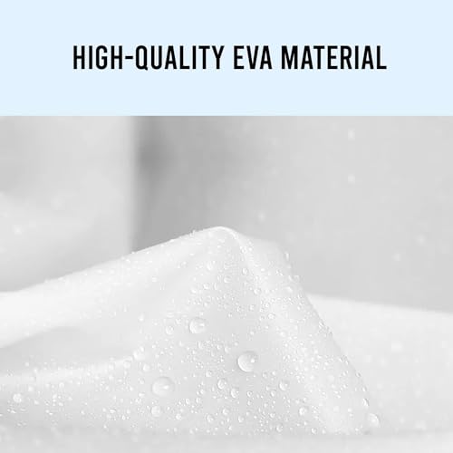 Image of EVA Waterproof Rain Coat Hooded Universal Outdoor Water Resistant Portable Suit for Men Women Boys & Girls