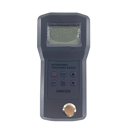 Medidor digital ultrasónico de espesor con pantalla LCD, rango de medición 1.0 a 245 mm / 0.05 a 8 pulgadas (en acero) miniatura 2