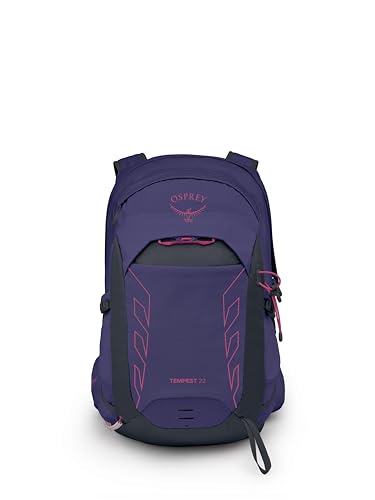 Osprey Tempest 22L Women's Lightweight Hiking Backpack - Small Daypack for Travel & Camping, Deep Fig/Hotspot Pink - Image 7