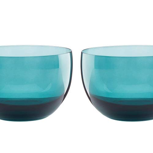 Lenox Sprig & Vine 2-Piece Glass Bowl Set, 2.00 Lb, Blue #TOP2