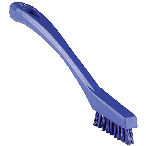 Image of Vikan 44018 Brush,Detail,Stiff,9 inch x .5 inch,PP /PBT,Purple