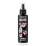TEYS Official Advanced Grip Spray – Elite Sticky Spray for Football Gloves, Basketball Shoes, Golf & Baseball – Pro Bat Tack & Stick Solvent for Max Traction – Long-Lasting Pine Tar Alternative – 4 OZ