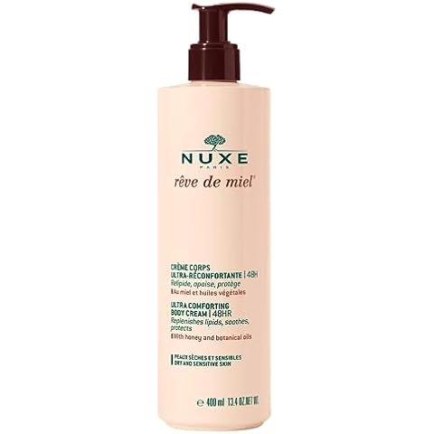 Nuxe Ultra-Comforting Body Cream, Rêve de Miel - Body Moisturizer with Shea Butter for Dry, Sensitive Skin, 13.4 Oz Cover