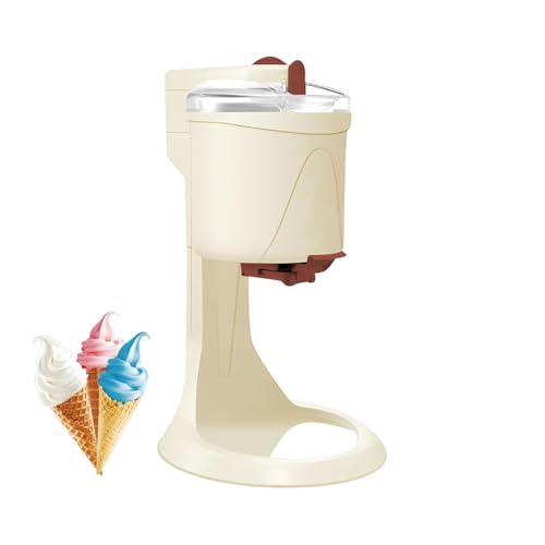 Máquina De Soft Ice Cream Y Mini Máquina De Helado Automática De 1000 Ml Para Frutas, Sorbetes Y Postres Sin Lactosa, Preparación Rápida Para El Hogar