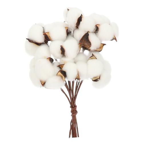 Ramo de Algodón Seco para Decoración Navideña miniatura 1
