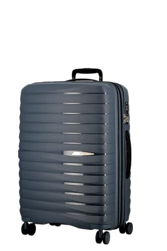 JUMP Valise Cabine XWAVE Extensible 4 Roues (W20) (Bleunuit)