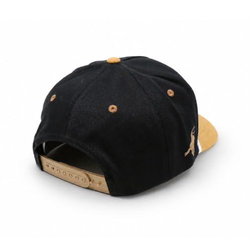 Image of Western Cap - Solid Back Adjustable Snap Back Hat for Men and Women - Ideal for Outdoors and Everyday Wear