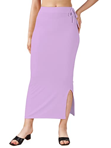Image of Mehrang Microfiber Saree Shapewear Petticoat for Women, Cotton Blended Shape Wear Dress for Saree
