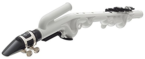 Yamaha YVS-100 Venova - Instrumento de viento con estuche, lengüeta, boquilla y manual de instrucciones, en blanco