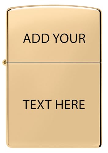 Encendedor Zippo Armor High Polish Brass miniatura 1