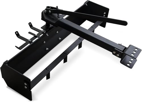 42 Inch Tow Behind Box Scraper, Adjustable 30° Blade Angle,